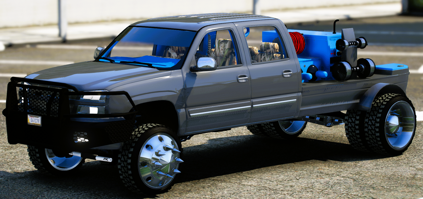 (Debadged) Chevrolet Silverado HD Work Truck | Cider Builds