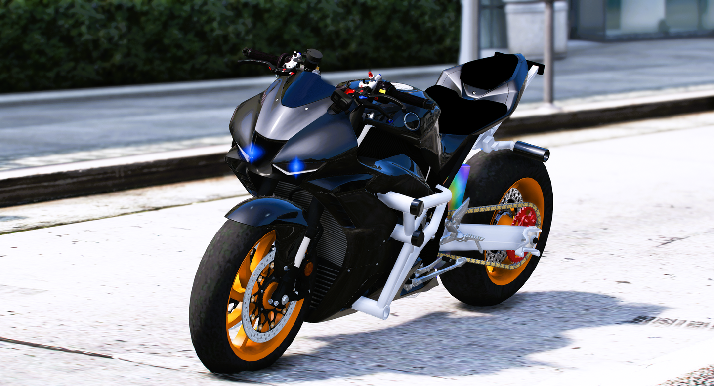 (Debadged) Custom BMW S1000RR MadKiller | Devils Garage