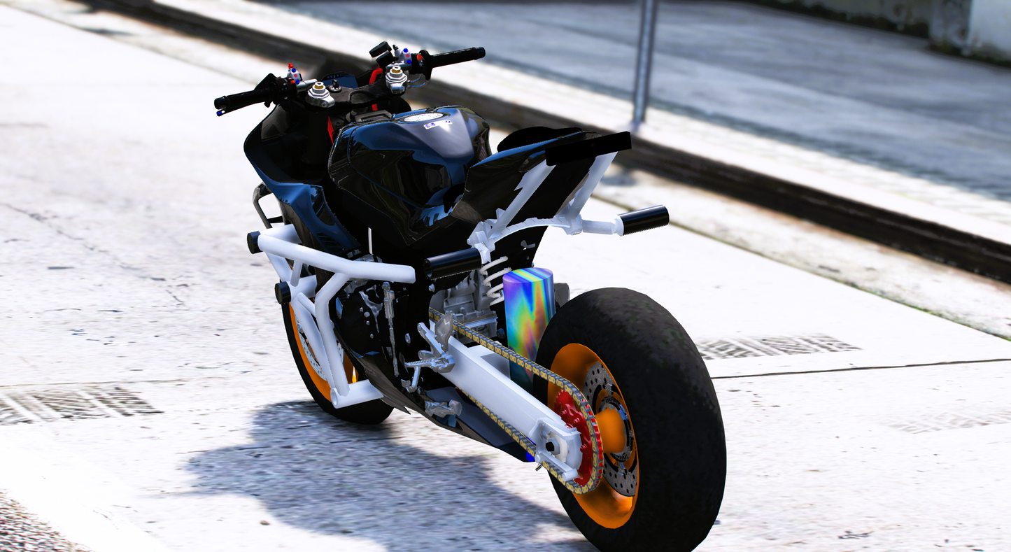 (Debadged) Custom BMW S1000RR MadKiller | Devils Garage