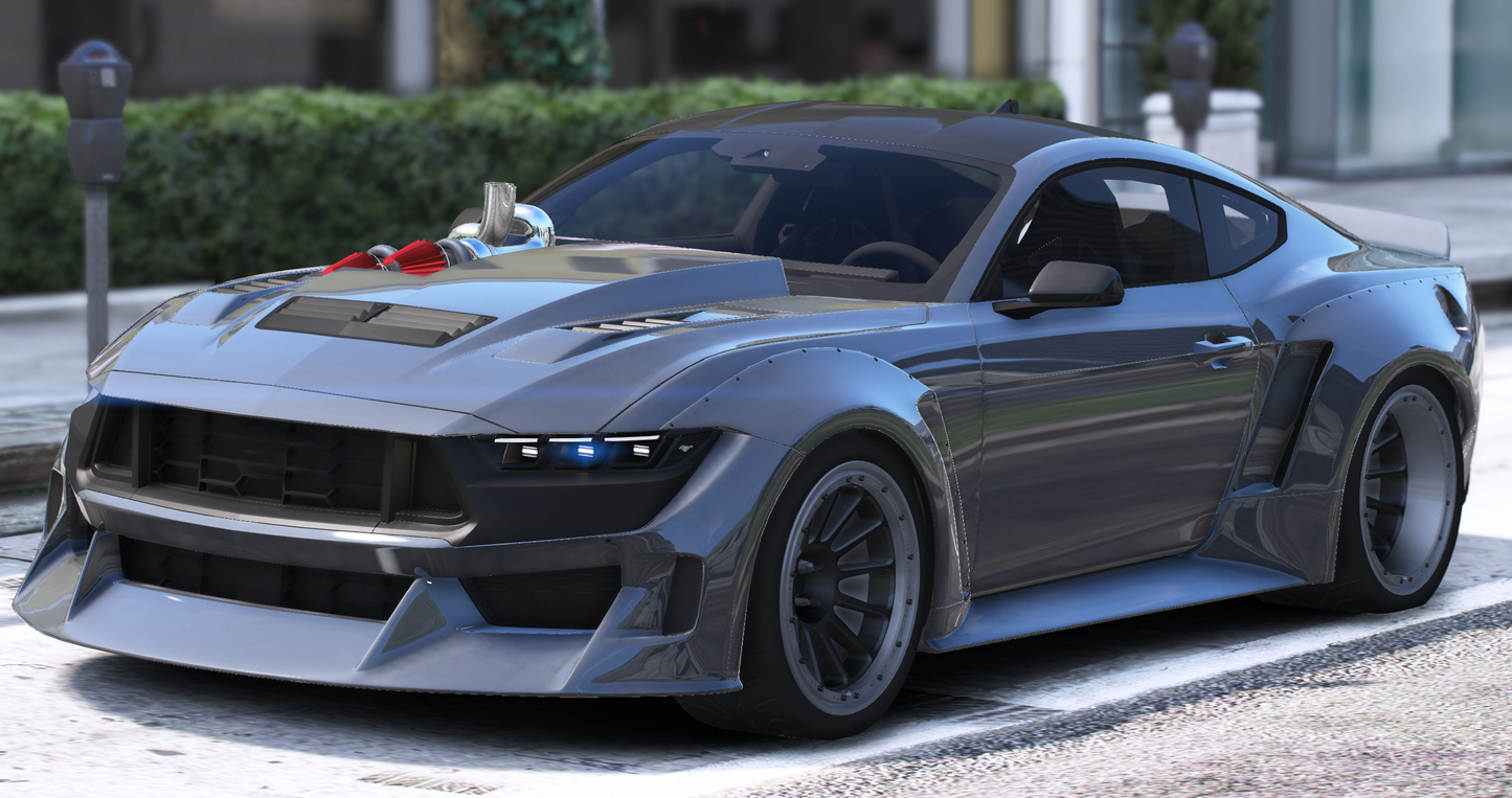 (Debadged) Ford Mustang "Nightforge VXR" | Devils Garage