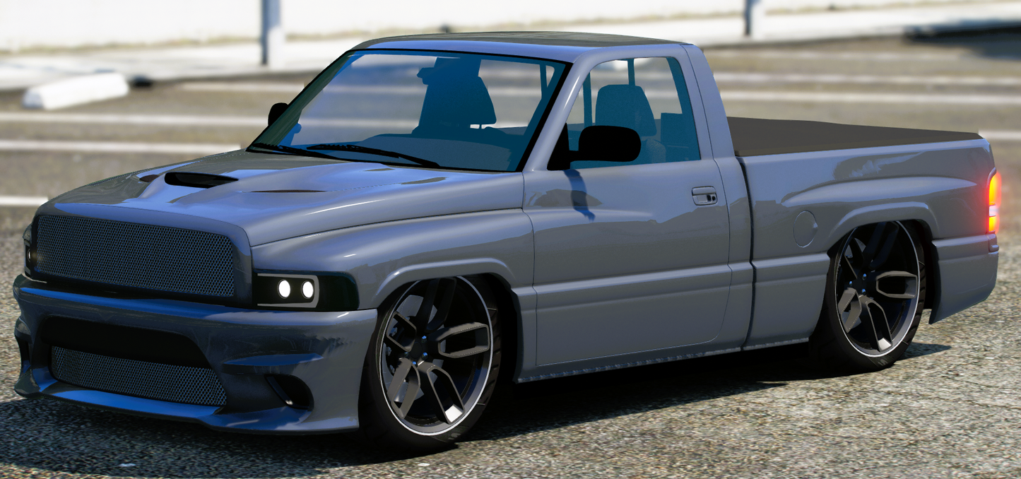 (Debadged) Dodge Ram Asphalt | Devils Garage