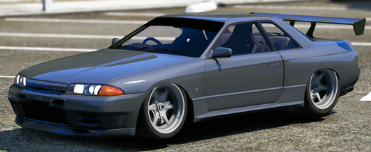 (Debadged) Nissan Skyline R32 Obsidian Run | Devils Garage