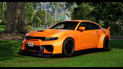 (Debadged) Dodge Charger Hellcat SRT Liberty Walk (Bulletproof) | Zeed