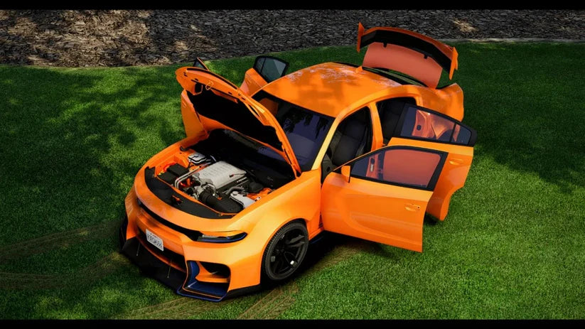 (Debadged) Dodge Charger Hellcat SRT Liberty Walk (Bulletproof) | Zeed