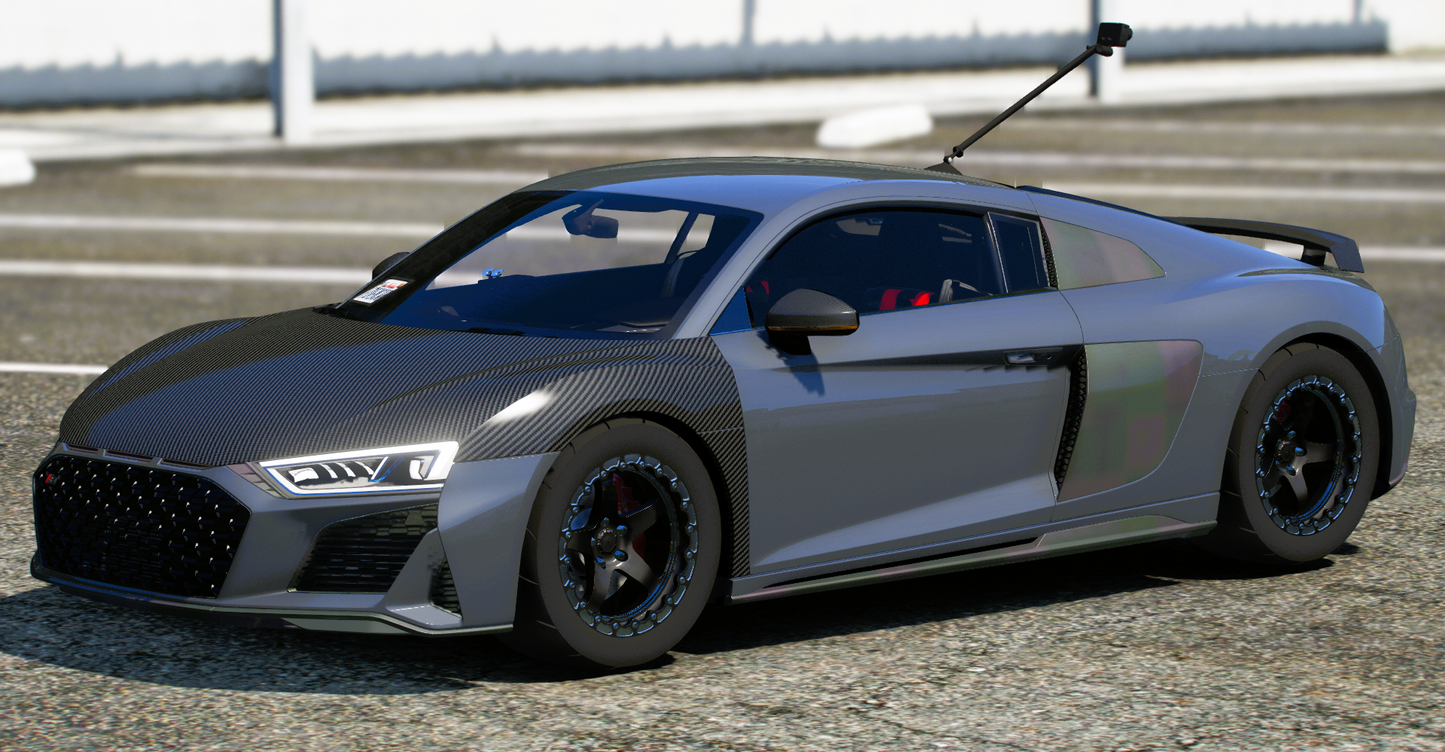 (Debadged) Audi R8 Twin Turbo Drag Customs (Animated Windows | Twin Builds