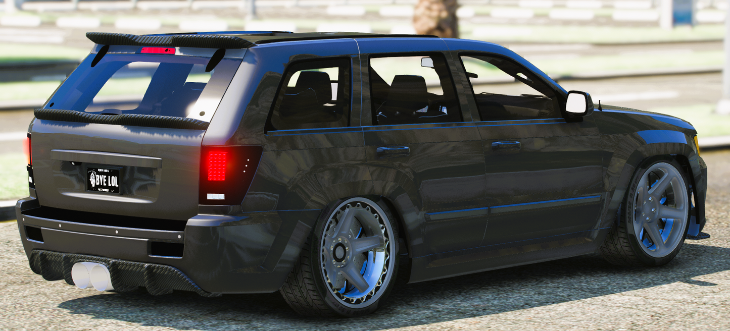 (Debadged) Grand Cherokee Trackhawk Nightstorm (7 Seater) | Loxvi