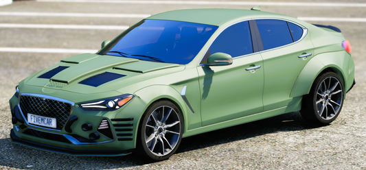 (Debadged) Genesis G70 EvoX Widebody | JH Customs