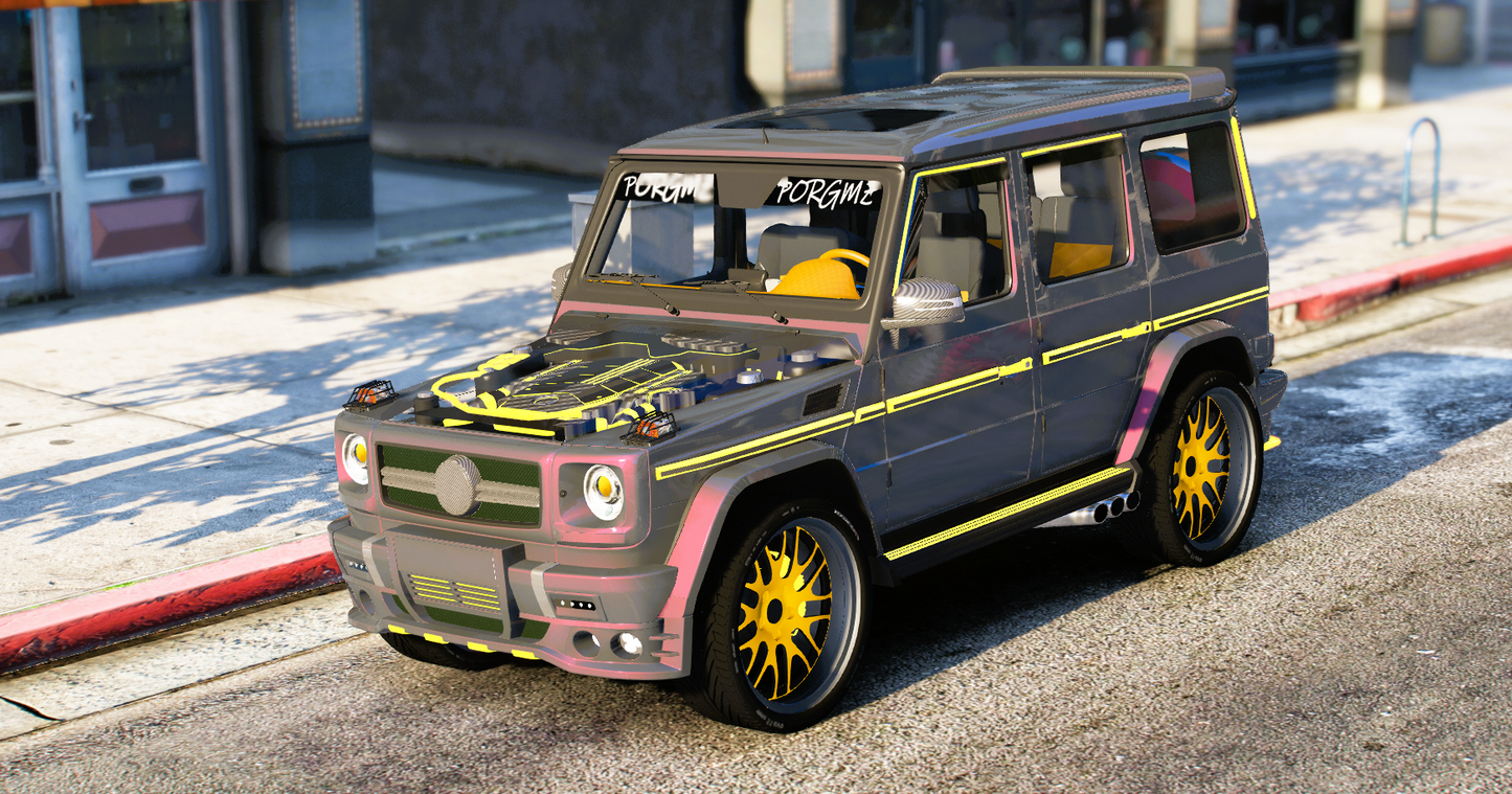 (Debadged) Mercedes G55 Hamann Glow Lights | XIX
