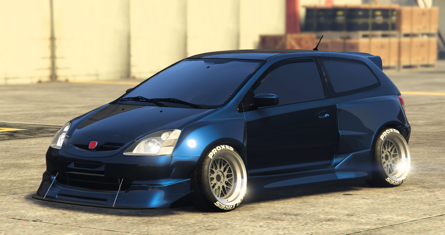 (Debadged) Honda Civic EP3 Type R | AKA87