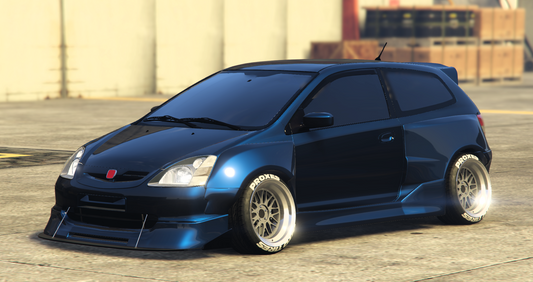 (Debadged) Honda Civic EP3 Type R | AKA87