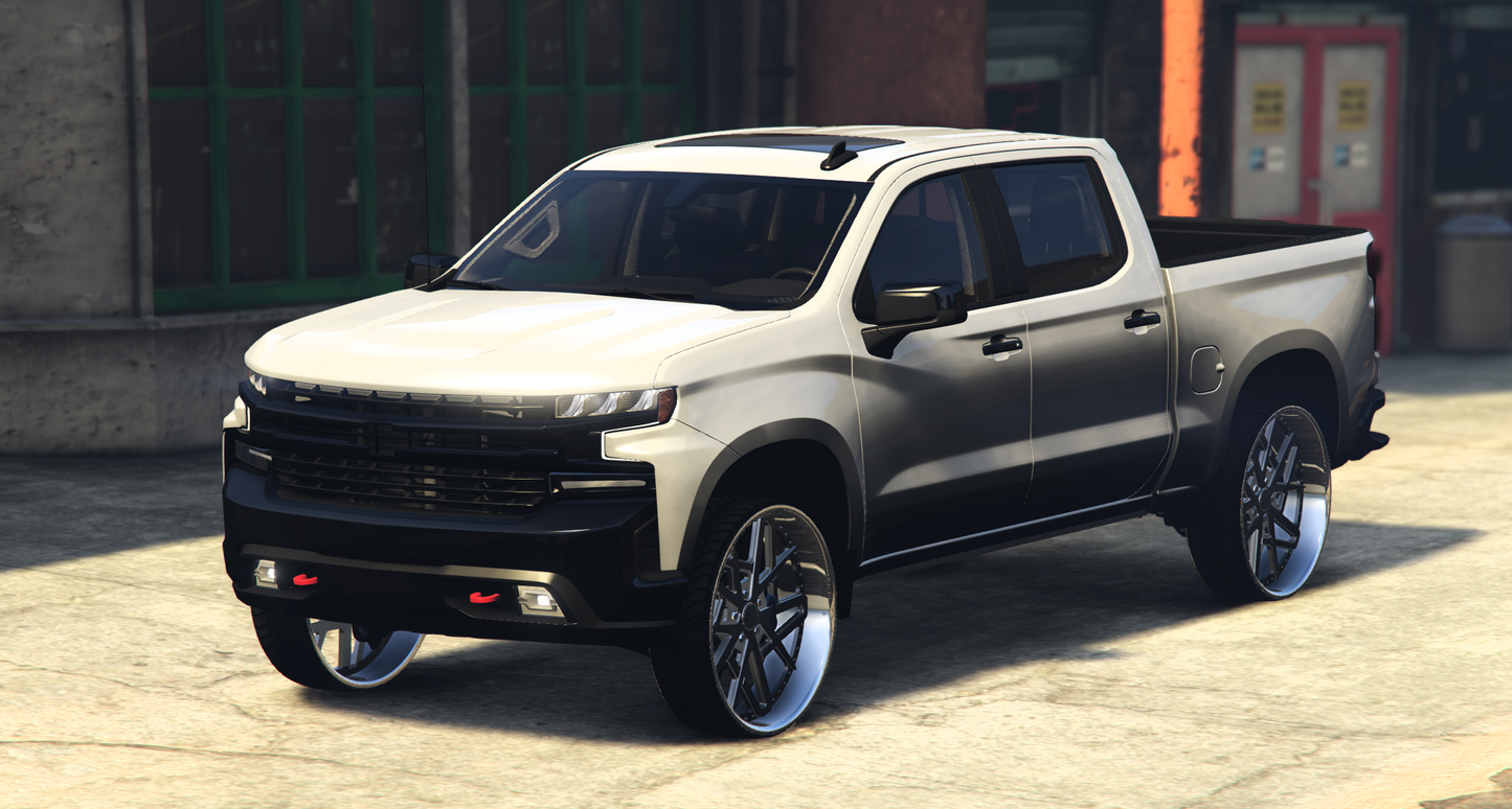 (Debadged) Chevrolet Silverado LT Trail Boss 2020 | IKX3