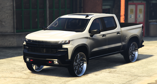 (Debadged) Chevrolet Silverado LT Trail Boss 2020 | IKX3