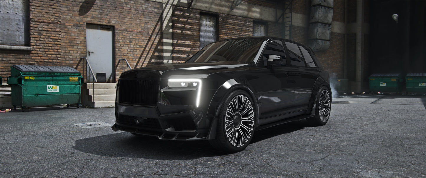 (Debadged) Rolls Royce Cullinan LDR Project | IldarCC