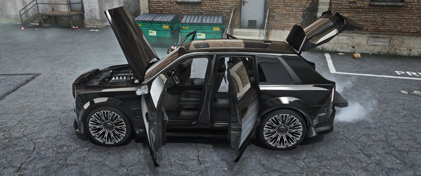 (Debadged) Rolls Royce Cullinan LDR Project | IldarCC