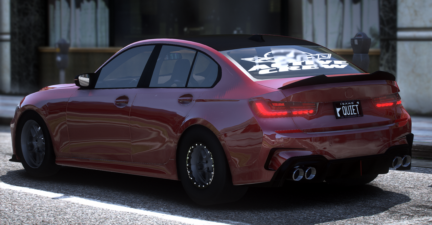 (Debadged) BMW M340i Custom Drag | Drag Customs