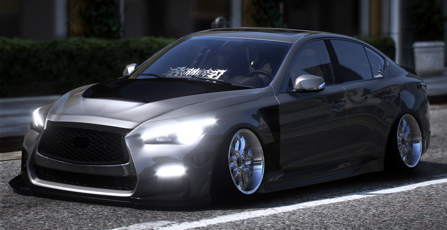 (Debadged) Infiniti Q50 Elite | Custom Builds
