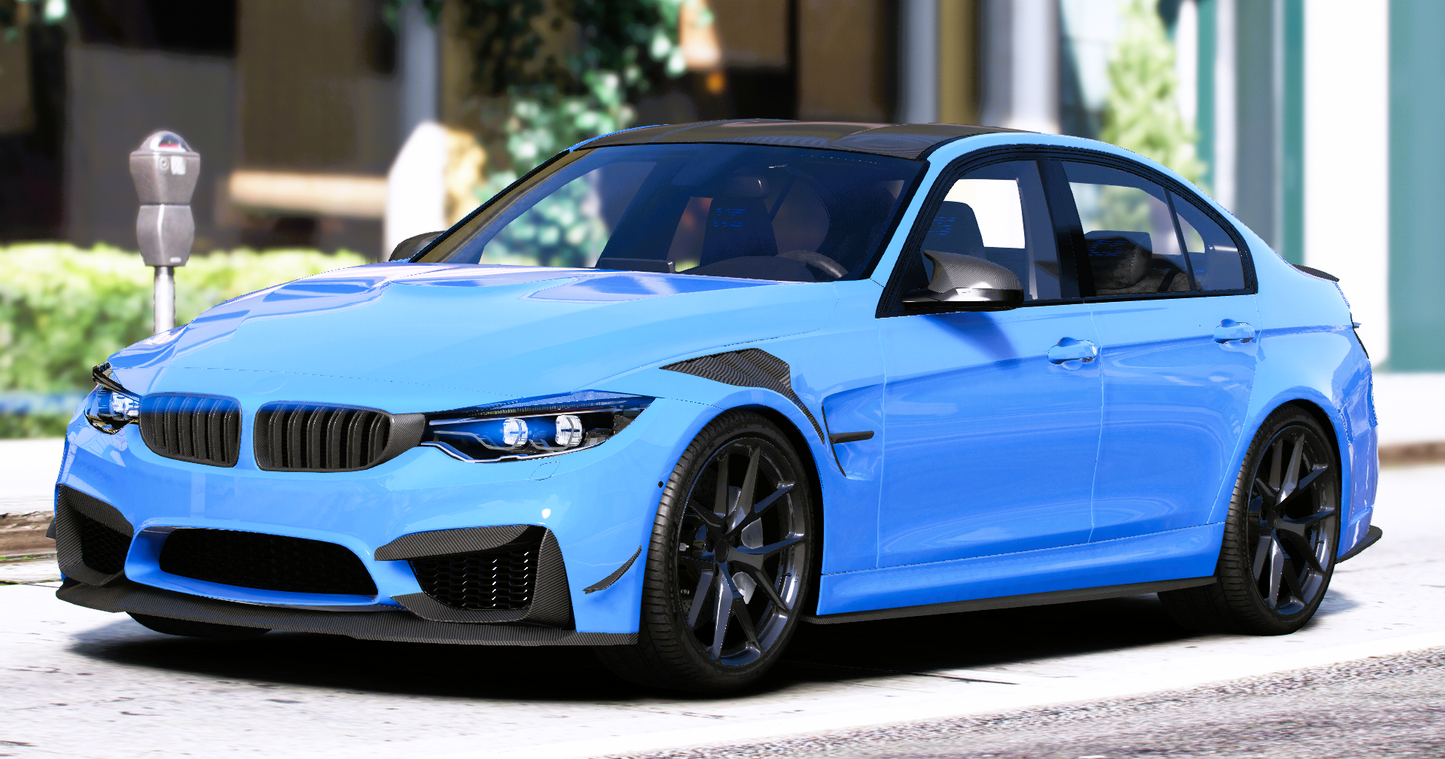 (Debadged) BMW M3 CS F80 Carbon Custom | E-Wood Play