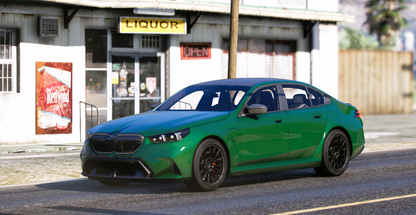 (Debadged) BMW M5 G60 Midnight Ivy | XMX Garage