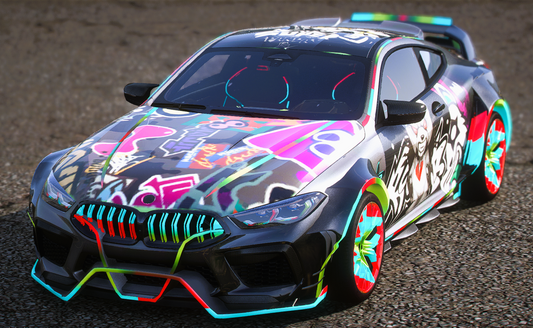 (Debadged) BMW M8 Vandal Edition (Animated Lights) | Ben´s Customs