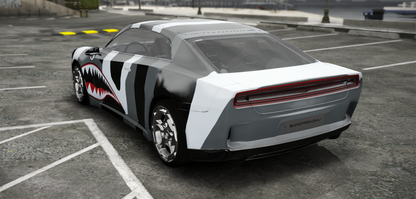 (Debadged) Dodge Charger Daytona SRT Banshee 2024 Custom | MO Store