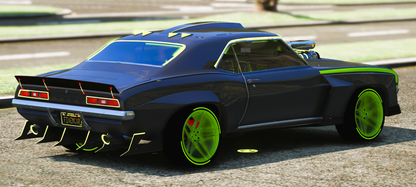 (Debadged) ‎Chevrolet Camaro Drag Zoro [Dinamic Lights] | PBC