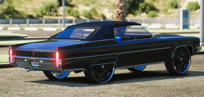 (Debadged) Oldsmobile Delta98 Vert Donk 1972 [Animation Roof] | DT