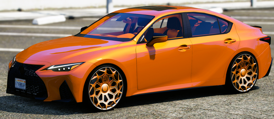 (Debadged) Lexus IS350 2021 | Owl Frost