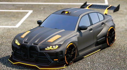 (Debadged) BMW M3 G80 "Beast Mode" [Dinamic Lights] Bulletproof | Port Baek