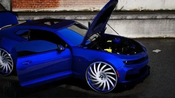 (Debadged) 2023 Chevrolet Camaro SS on 26" Amani Rims (Bulletproof) | PNUT Customs