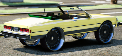 (Debadged) 2 Door Drop Chevrolet Caprice on Staggered Rucci | PNUT Customs