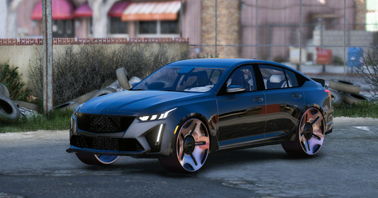 (Debadged) 2023 CT5 Blackwing on Forgiatos | PNUT Customs