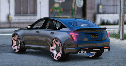 (Debadged) 2023 CT5 Blackwing on Forgiatos | PNUT Customs