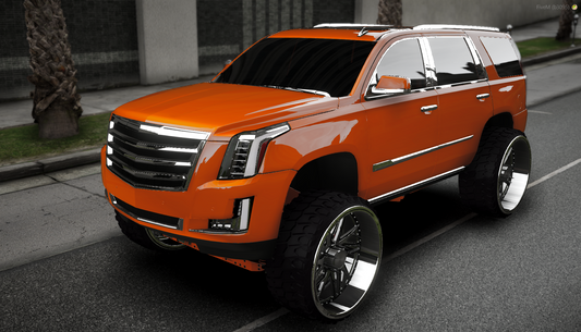 (Debadged) 2018 Cadillac Escalade Lifted On Corleone Forged | PNUT Customs