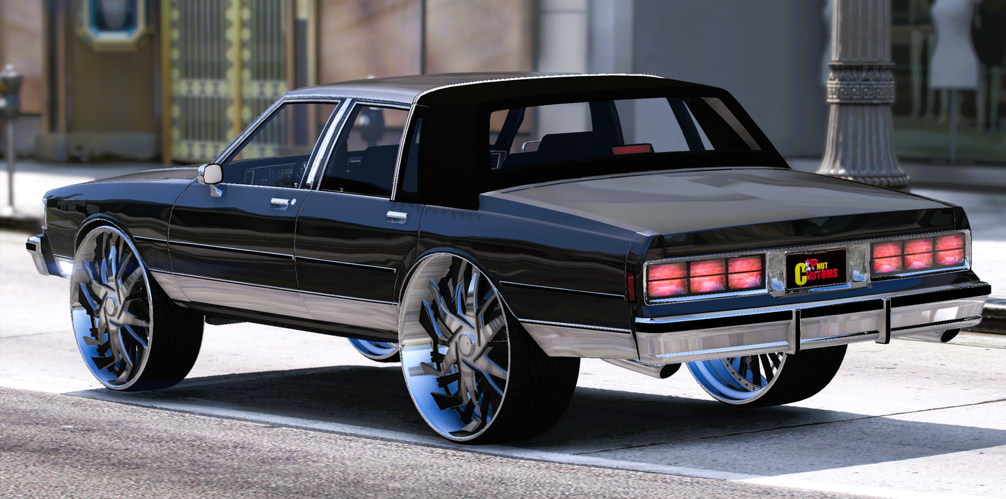 (Debadged) Chevy Caprice Box LS Donk Float | PNUT Customs