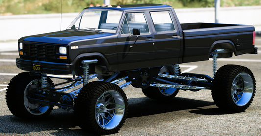 (Debadged) Ford F-150 OBS Lifted | JCC Customs