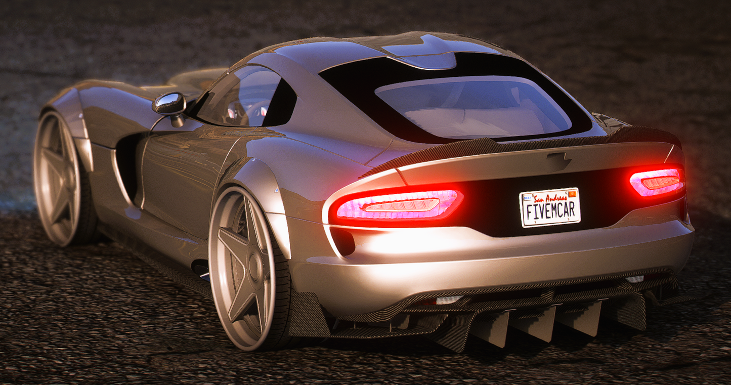 (Debadged) Dodge Viper SRT ACR Extreme | Torque
