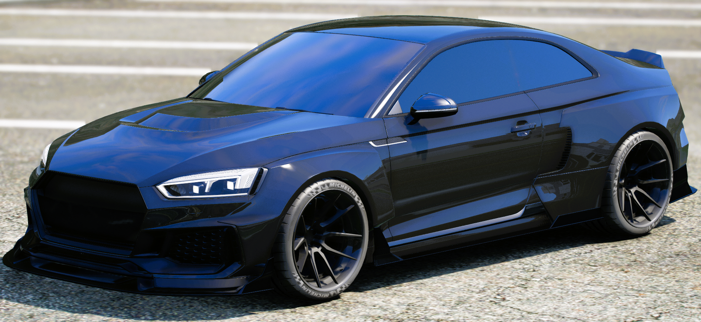 (Debadged) Audi RS5 Coupe Mk2 Widebody (5 Seater) | Hayes