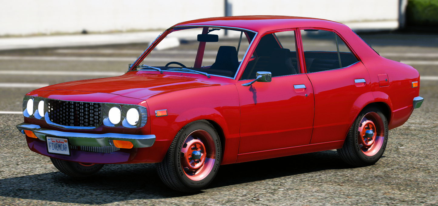 (Debadged) Mazda RX3 | Hashi