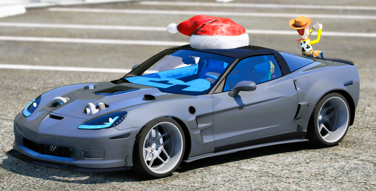 (Debadged) Chevrolet Corvette C6 ZR1 with Fast LSXR 102 Twin Turbo (Bulletproof) | SD Customs | Tuned