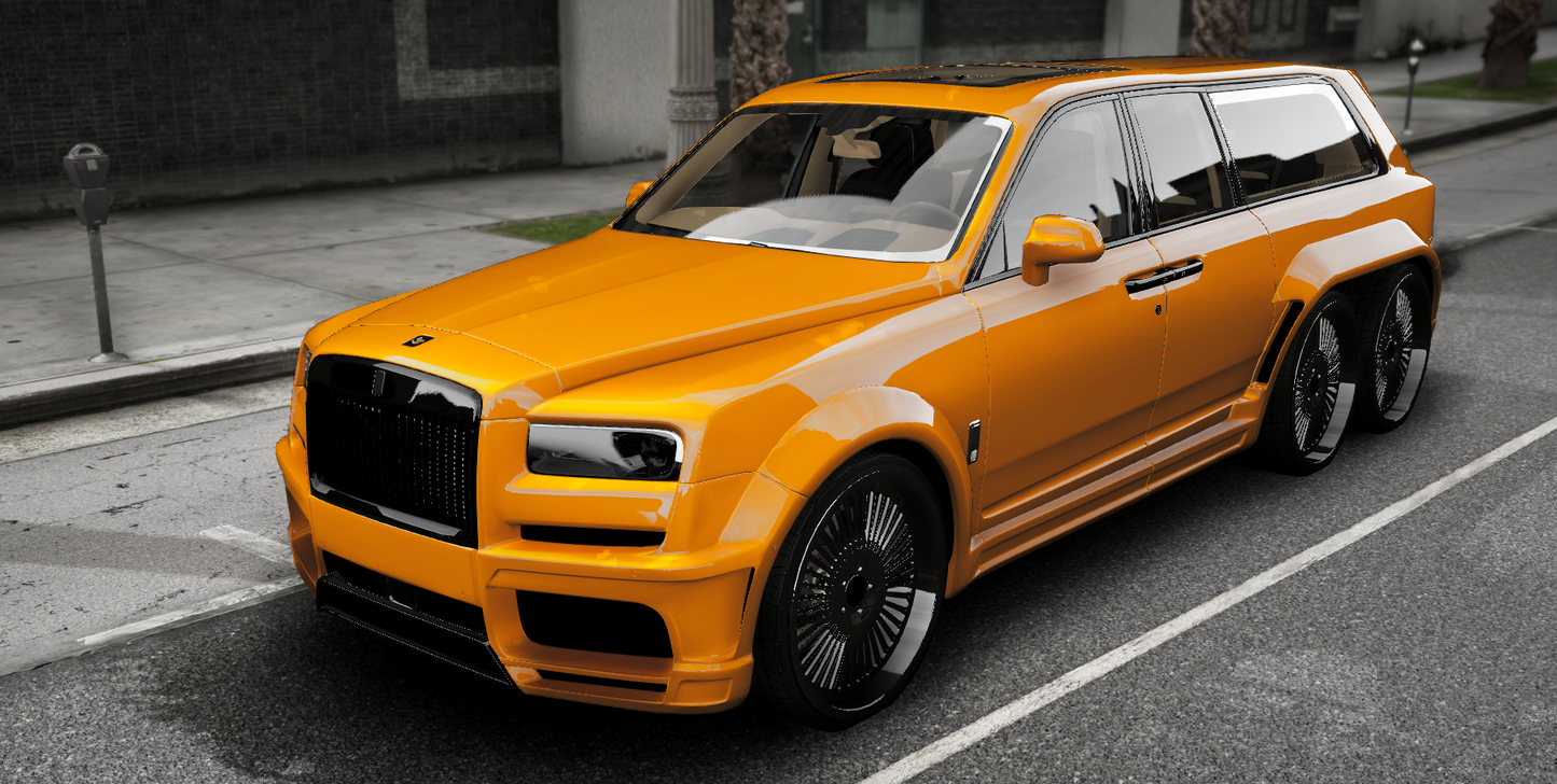 (Debadged) Custom Rolls Royce Cullinan 6x6 | Shelby Cars