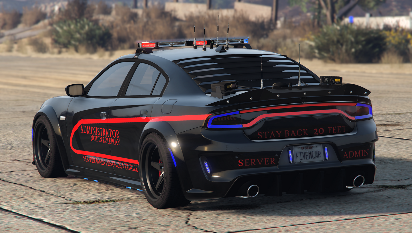(Debadged) Dodge Charger SRT 22 Police Admin | Tony´s Custom
