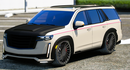 (Debadged) Cadillac Escalade Widebody Bulletproof | SouthCoastCustoms