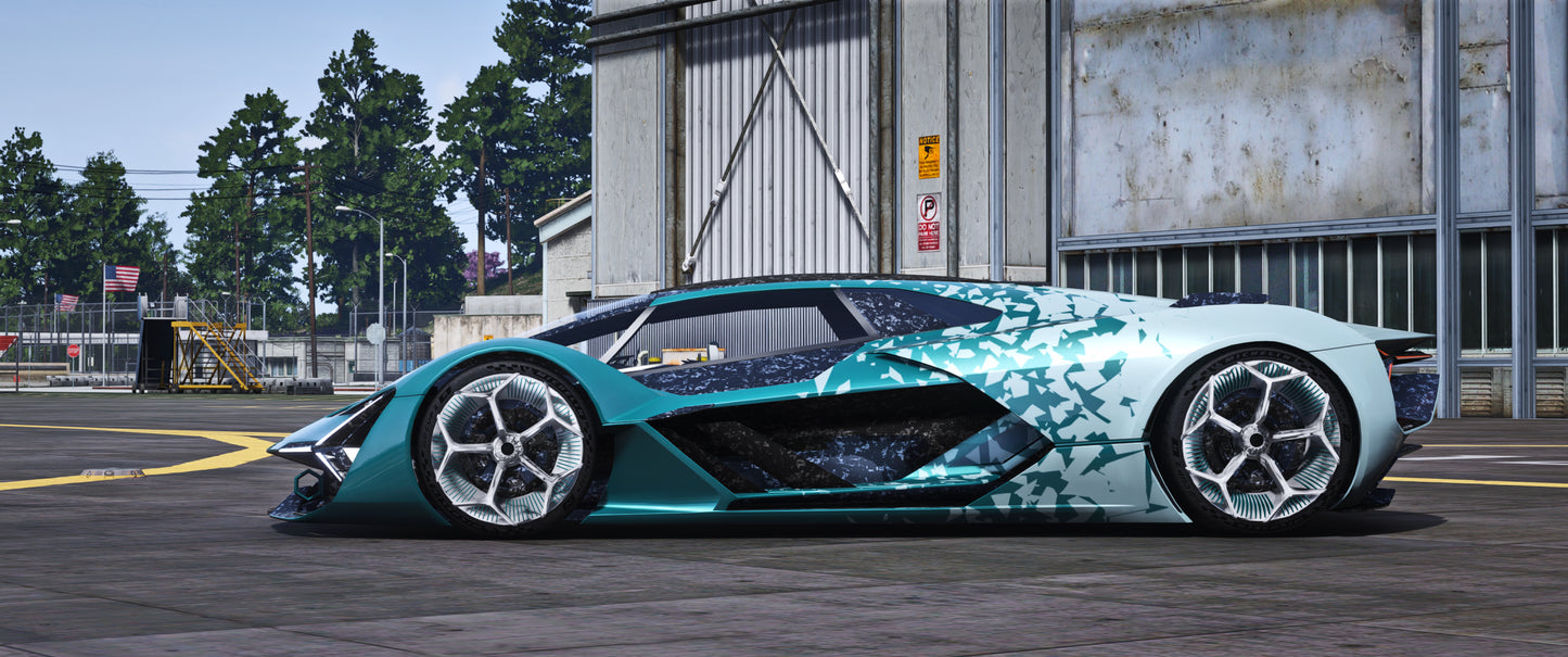 (Debadged) Lamborghini Terzo [150+ Tunings Part + 10 Liveries] | Majestic
