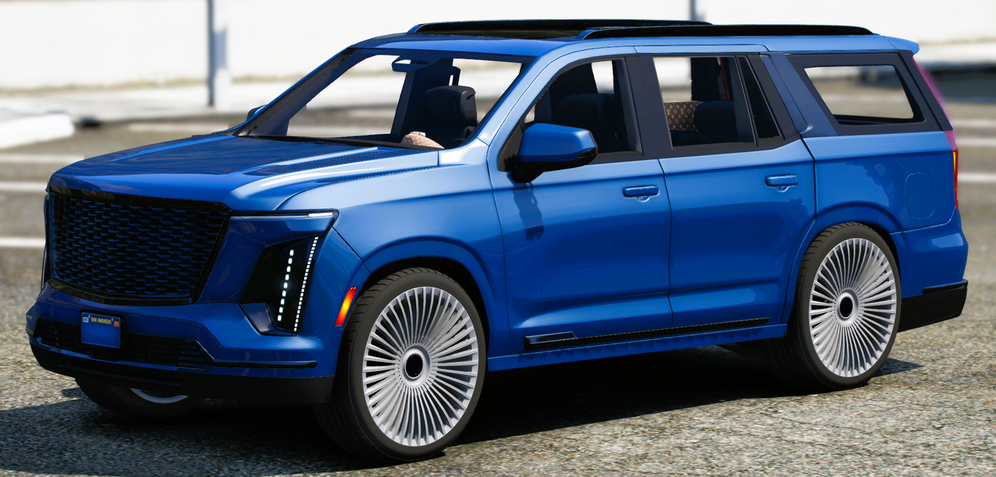 (Debadged) 2025 Cadillac Escalade Platinum Donk Style | PGP