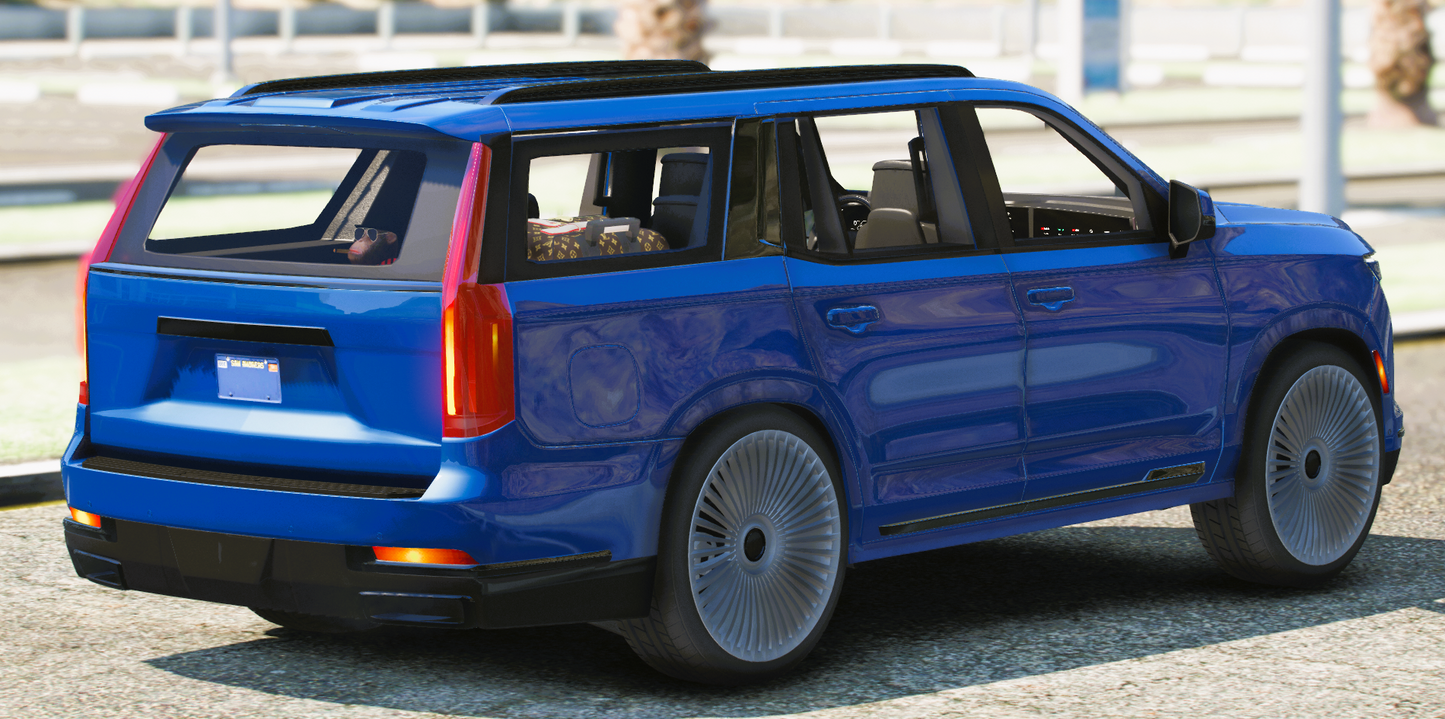 (Debadged) 2025 Cadillac Escalade Platinum Donk Style | PGP