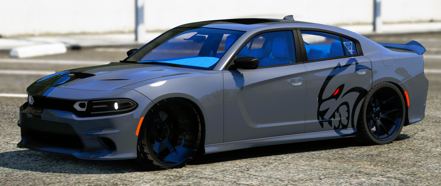 (Debadged) Dodge Charger Hellcat Charger Stormfang (5 Seater) | TRV