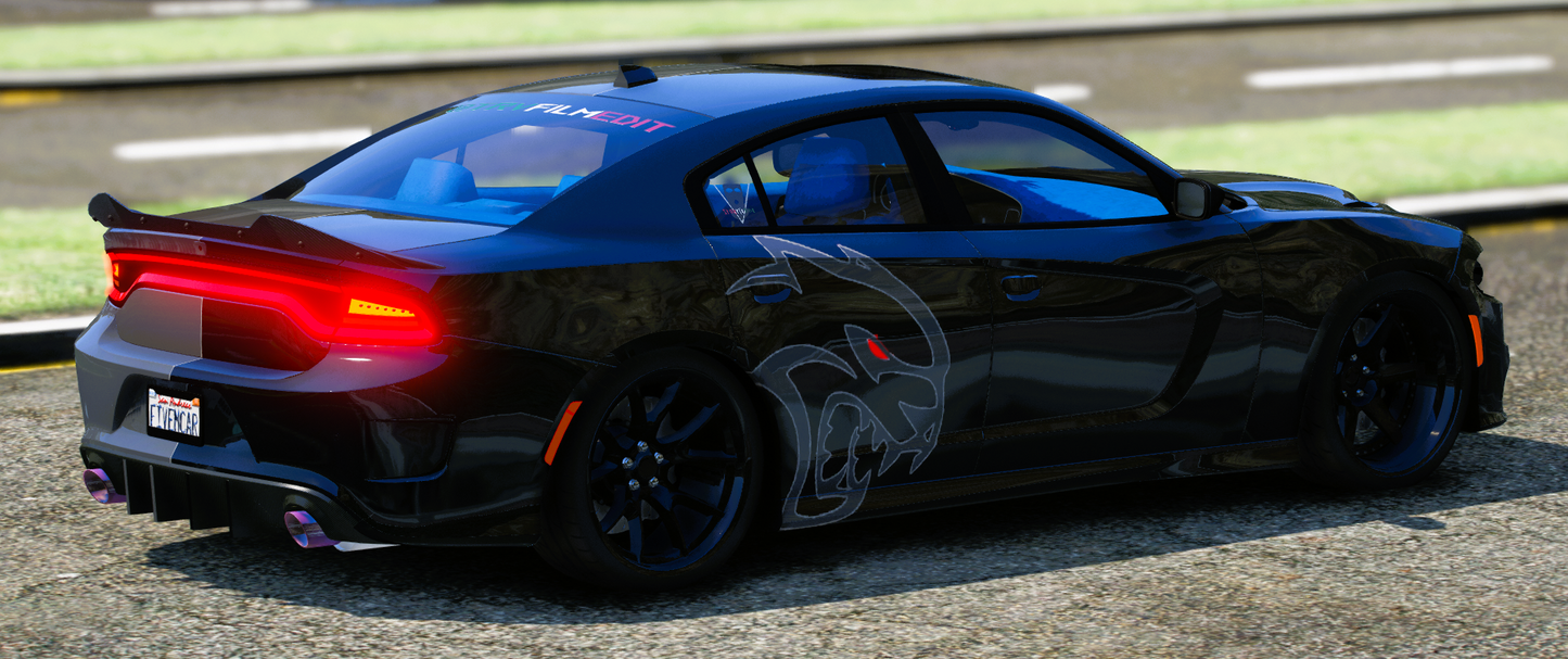 (Debadged) Dodge Charger Hellcat Charger Stormfang (5 Seater) | TRV