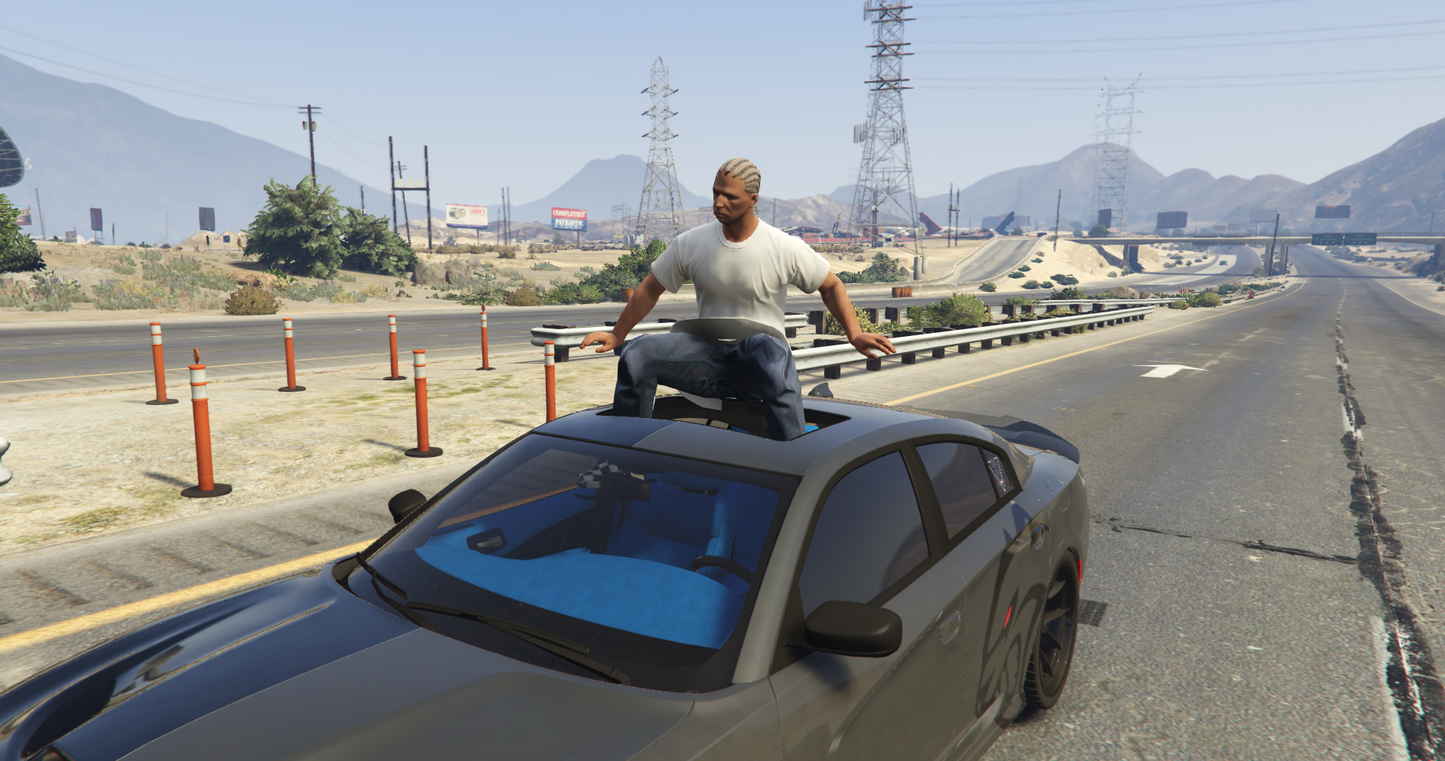 (Debadged) Dodge Charger Hellcat Charger Stormfang (5 Seater) | TRV