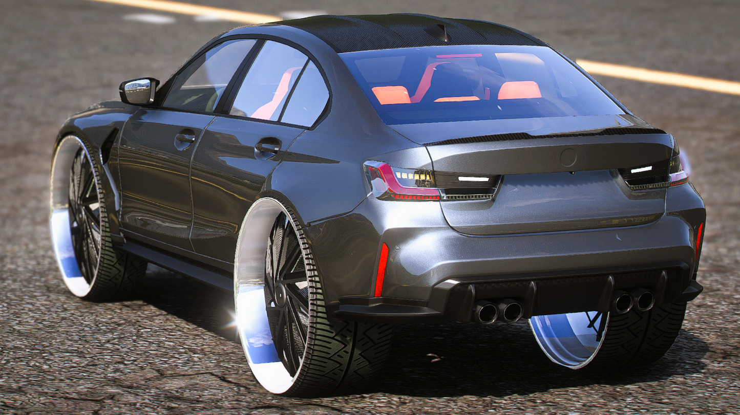 (Debadged) BMW M3 Vanquish Donk Edition | Vanz123