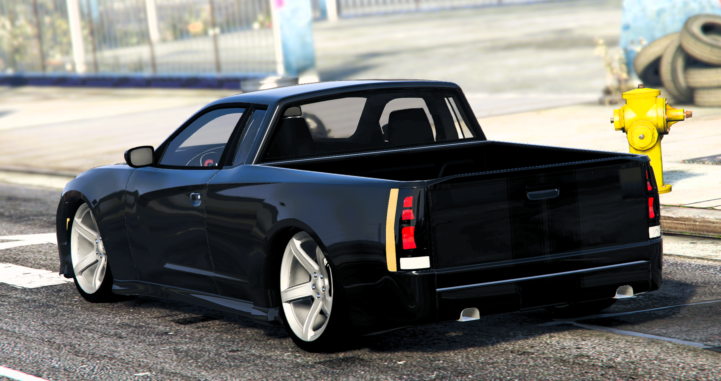 (Debadged) 2020 Dodge Charger UTE Police 6 Seater (2 in Bed) | A1 Customs